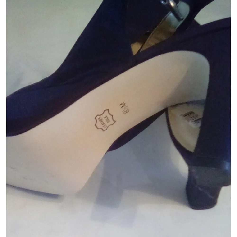 Just Libby Black Heel Size 8 1/2 - Picture 4 of 7